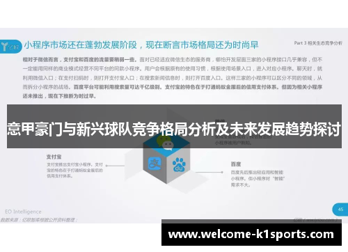 意甲豪门与新兴球队竞争格局分析及未来发展趋势探讨