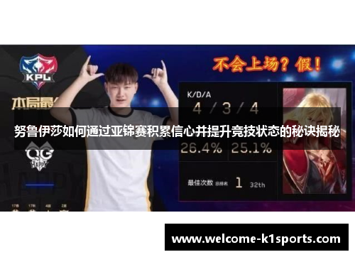 努鲁伊莎如何通过亚锦赛积累信心并提升竞技状态的秘诀揭秘